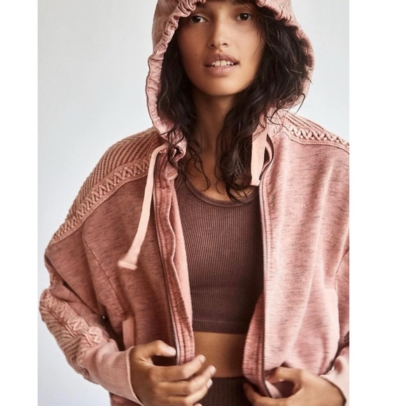 NWT. Free People - Mountain High Cable Hoodie - Picture 9 of 16